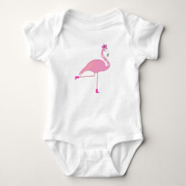 Flamingo - Baby Jersey Bodysuit Baby Strampler