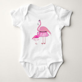Flamingo - Baby Jersey Bodysuit Strampler