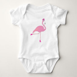 Flamingo - Baby Jersey Bodysuit Strampler