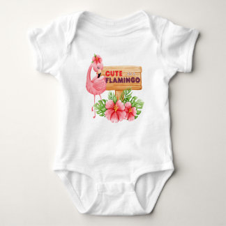 Flamingo Baby Strampler