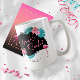 Flamingo Bachelorette Bridal Flock ID930 Kaffeetasse