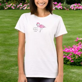Flamingo Bachelorette Bridesmaid Flocking Tribe T-Shirt