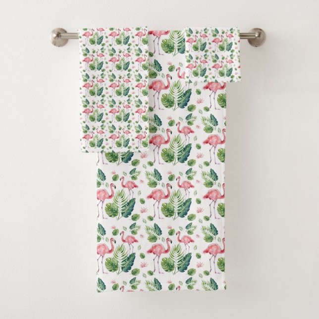 Flamingo Badhandtuch Set (Insitu)
