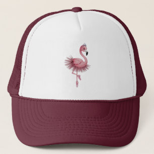 Flamingo Ballet Dancer Truckerkappe
