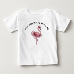 Flamingo Balletttänzer Kleinkind T-Shirt