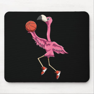 Flamingo Basketball Flamingo Basketball Basketball Mousepad