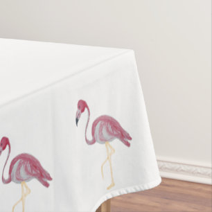 Flamingo Basketweave Lattice Tablecloth Tischdecke