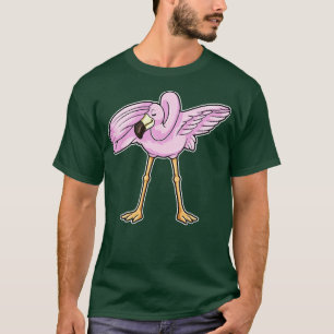 Flamingo beim Hip Hop Dance Dab T-Shirt