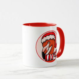 Flamingo Bells Christmas Tasse