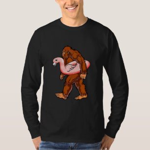 Flamingo Bigfoot T-Shirt