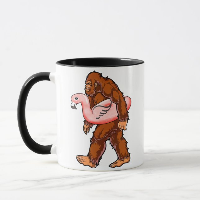 Flamingo Bigfoot Tasse (Links)