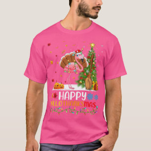 Flamingo Bird Lover Funny Happy Flamingo HelloThan T-Shirt