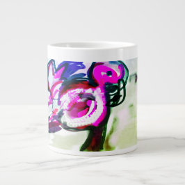 Flamingo Blume joy Jumbo-Tasse