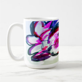 Flamingo Blume joy Kaffeetasse