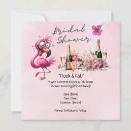 Flamingo Brautparty Save The Date