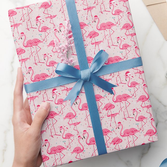 Flamingo christmas  geschenkpapier (Von Creator hochgeladen)