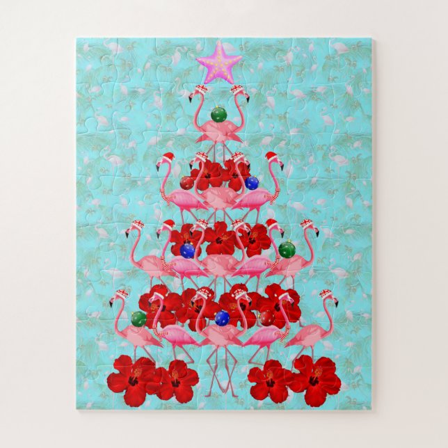 Flamingo Christmas Tree (Vertikal)