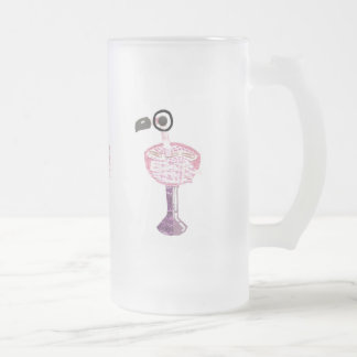 Flamingo-Cocktail-mattierte Tasse