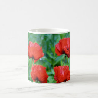 Flamingo Dancer Poppies Kaffeetasse