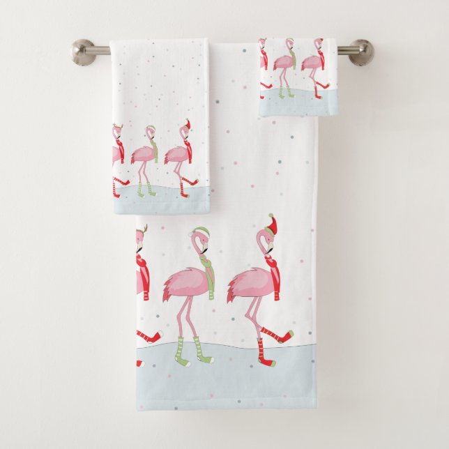 Flamingo de Noël (En situation)