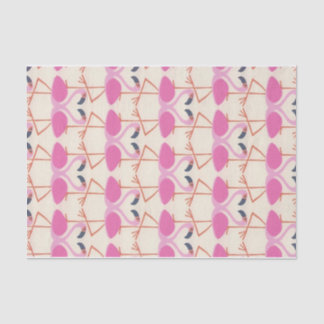 Flamingo Dekoration Tropical Vibes Exotic Bird Som Seidenpapier
