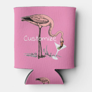 Flamingo Drinking Martini Thunder_Cove Dosenkühler