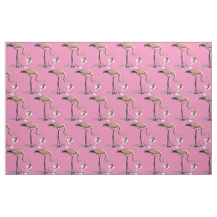 Flamingo Drinking Martini Thunder_Cove Stoff
