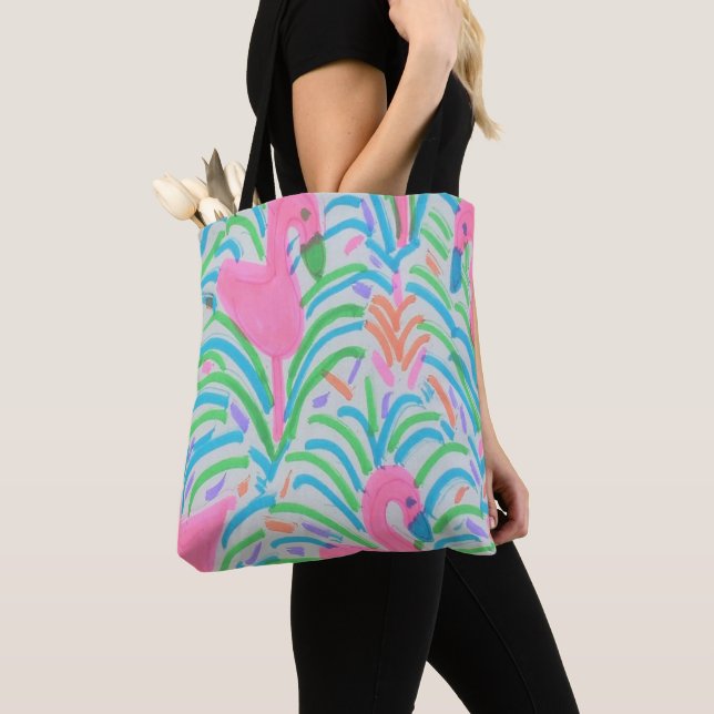 Flamingo Dschungel Party Tasche (Von Nahem)