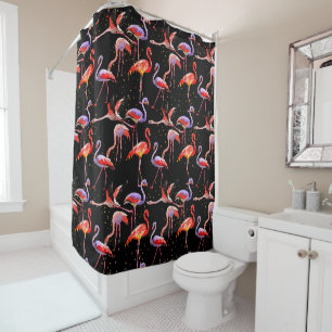 Flamingo Duschvorhang Design