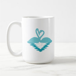 Flamingo Embrace Kaffeetasse
