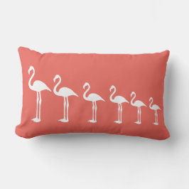 Flamingo Evolution Coral Throw Kissen