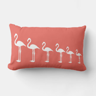 Flamingo Evolution Coral Throw Kissen