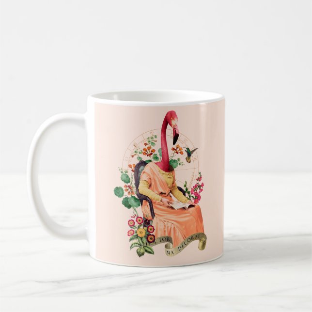 FLAMINGO EXTRAVAGANTES TIER KAFFEETASSE (Links)