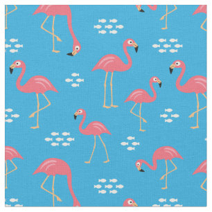 Flamingo Fabric Stoff
