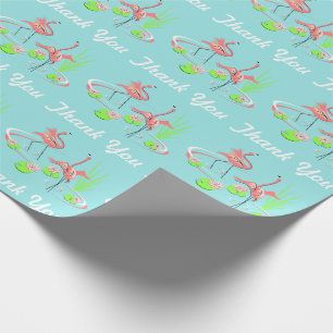 Flamingo Fandango Duo 2 Danke, dass Sie ein Gesche Geschenkpapier