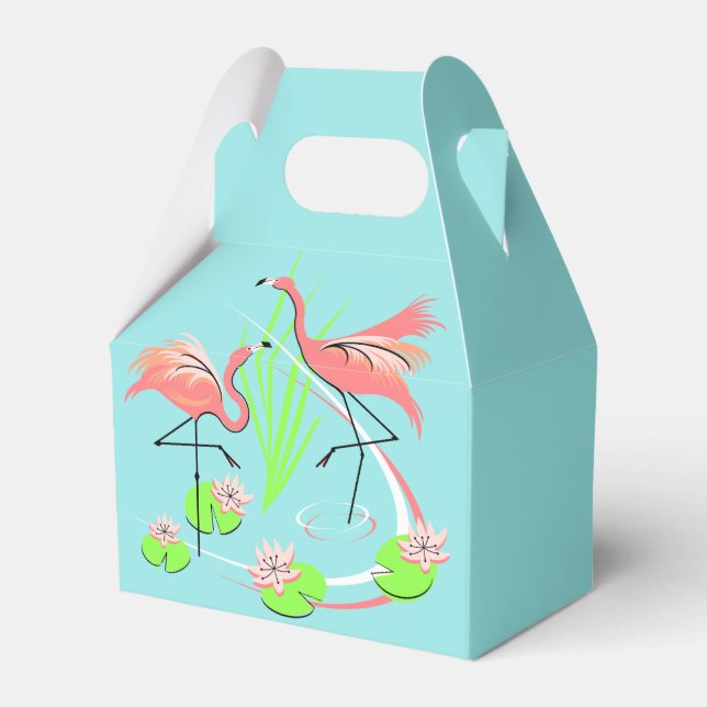 Flamingo Fandango Duo Gevor Box Geschenkschachtel (Vorderseite)