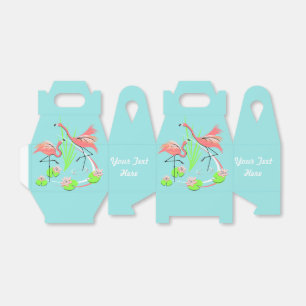 Flamingo Fandango Duo Textfavorisierbox Geschenkschachtel