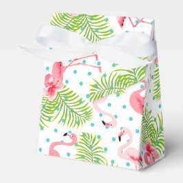 Flamingo Favor Box Geschenkschachtel