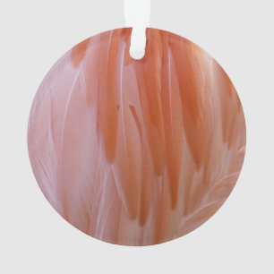 Flamingo Federn in Rosa-Tönen Ornament