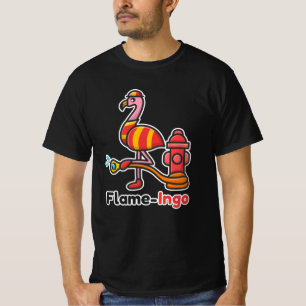 Flamingo - Feuerwehr bei frischen Tieren T-Shirt
