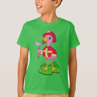 Flamingo Firefighter Ax