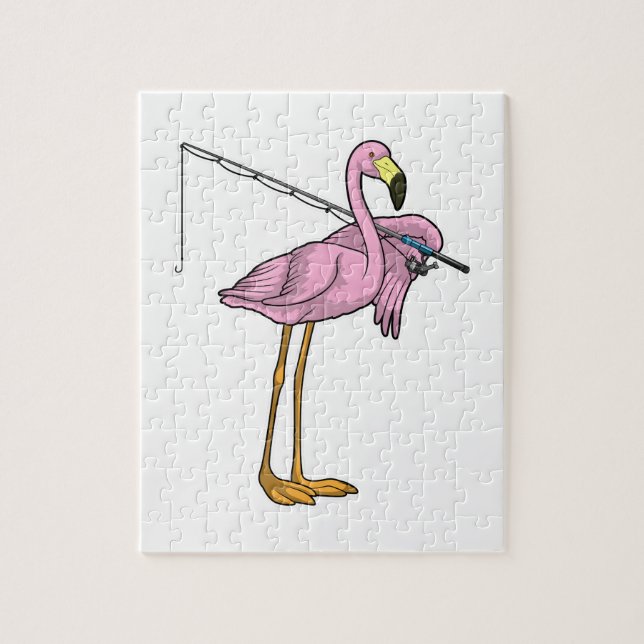 Flamingo Fishing Fisher (Vertikal)