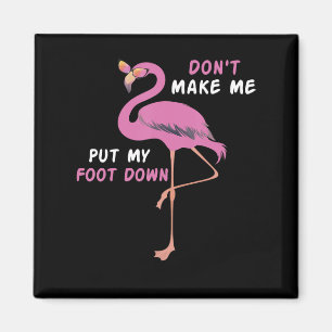 Flamingo Flamingo mit Brille machen Sie mich nic Magnet