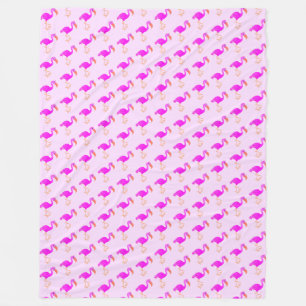 Flamingo Fleece Blanket