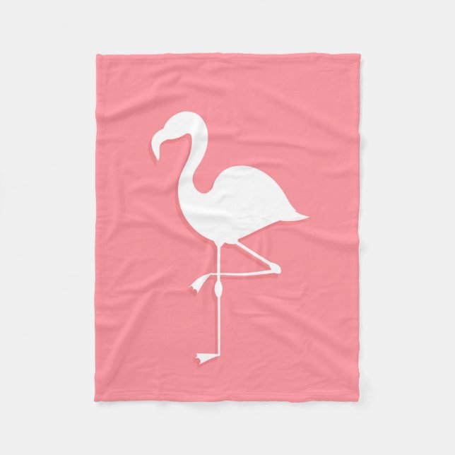 Flamingo Fleece Blanket (Vorderseite)