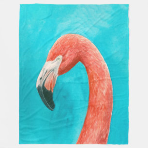 Flamingo Fleecedecke
