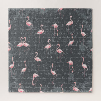 Flamingo Flock: Dunkelgrau Vintag.