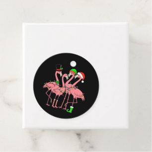 Flamingo Frohe Weihnachten Lustiges Flamingo-Fan-G Geschenkanhänger