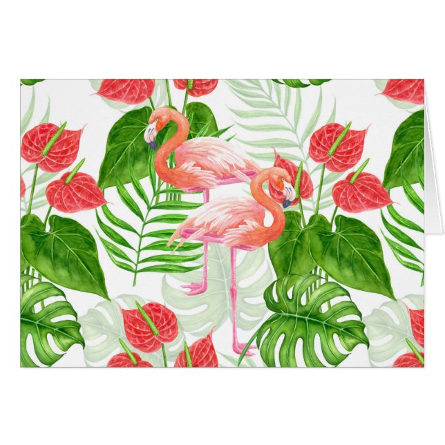 Flamingo Garden (Vorderseite (Horizontal))
