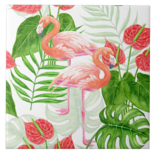 Flamingo Garden Fliese